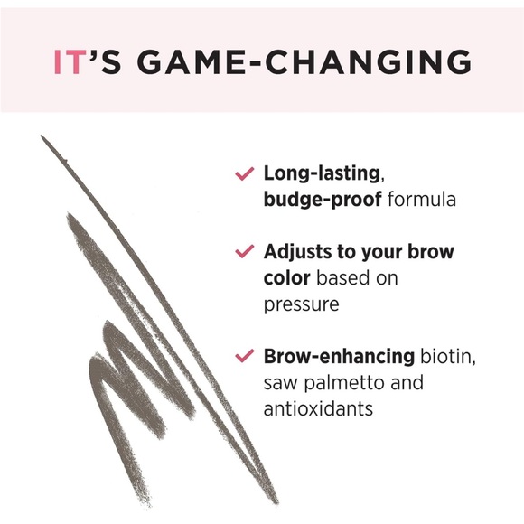 NIB IT Cosmetics Brow Power Universal Eyebrow Pencil in Universal Taupe - Picture 2 of 12